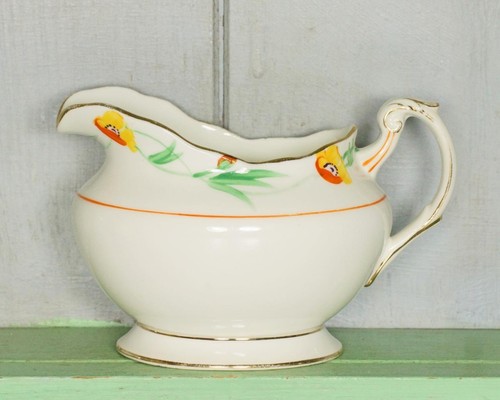 Paragon art deco cream jug - deco,
