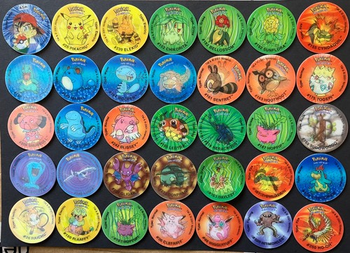 Pokemon tazo complete set - tazo,