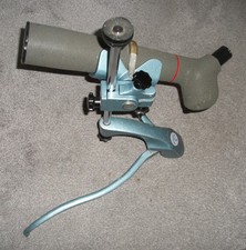 Andrew Tucker large X ring stand with Kowa angled spotting scope