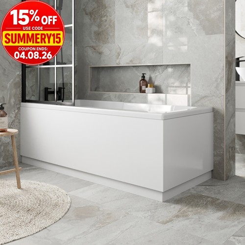 Modern bathroom 1700 front - bathroom, &