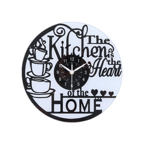 Inch round wall clock - inch,