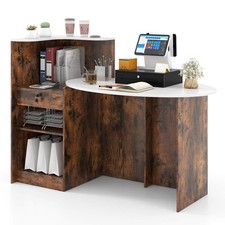 Reception desk lockable - reception, w/