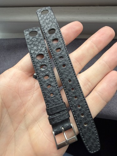 Vintage hirsch watch - watch, strap