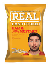 Real Hand Cooked Crisps Ham &