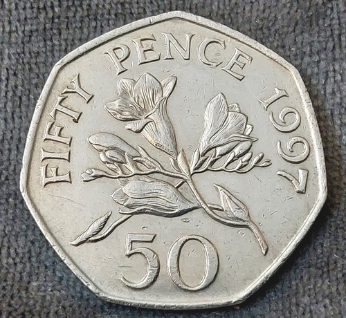 1997 50p fifty pence - 1997,