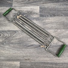 Vintage 5 Spring Chest Expander Chest Pull Device 5 Springs Exerciser