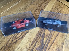 Brumm Boxed Lancia D50-1955 And Porsche 804-1962 1:43 Scale Diecast Models