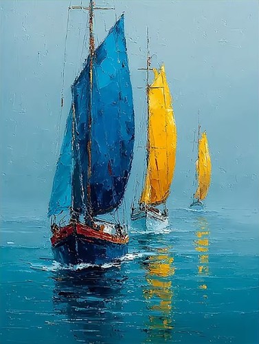 Ocean yacht seascape - ocean,