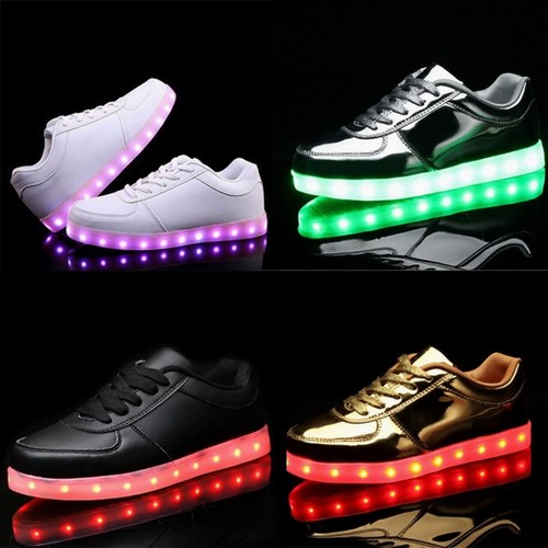 Luminous flashing trainers - luminous,