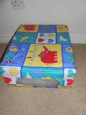 TOY BOX LARGE APPROX 15" X 13"