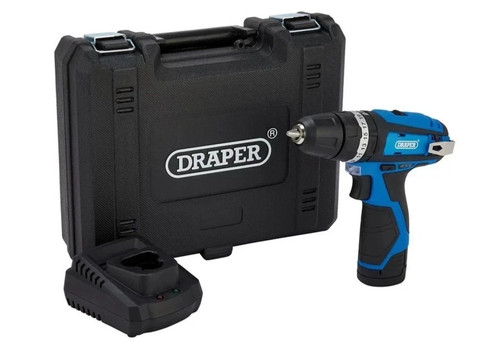Draper 12v drill driver kit - drill,