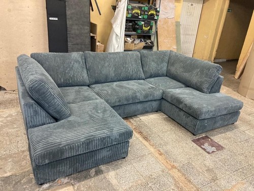Shape sofa sale brand new - u,