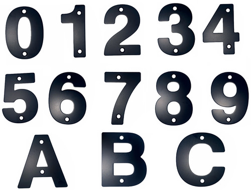 House numbers door - numbers,
