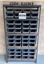 Plastic bin kits Boltless