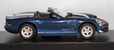 MAXI CAR SIMILAR TO CORGI OR DINKY SHELBY SERIES 1 ROADSTER CAR IN BLUE  BOXED