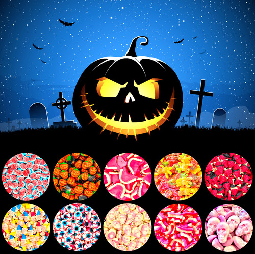 Halloween pick mix sweets - sweets, by
