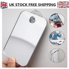 Fogless Suction Cup Mirror Shower Shave Make Up Fog Free Mirror Travel Portable
