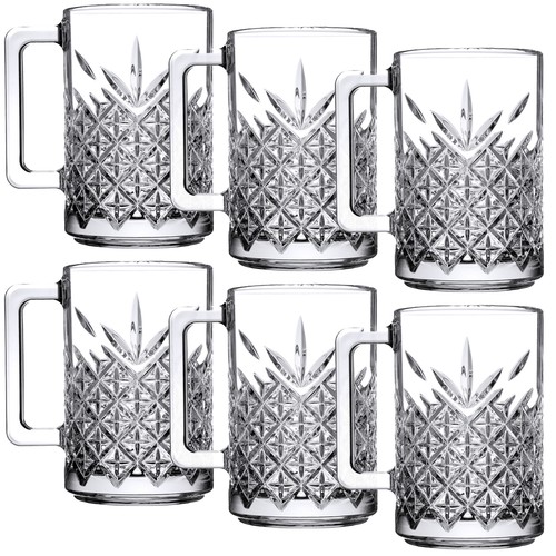 Pasabahce glass mugs - glass, coffee