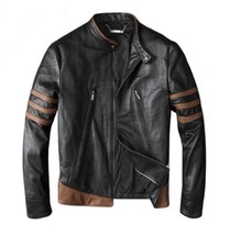 MEN’S BLACK GENUINE LEATHER