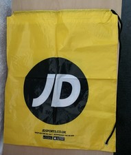2x JD Bags Black and Yellow