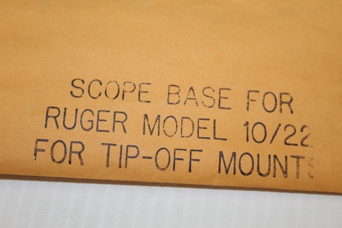Ruger scope base rail - scope,