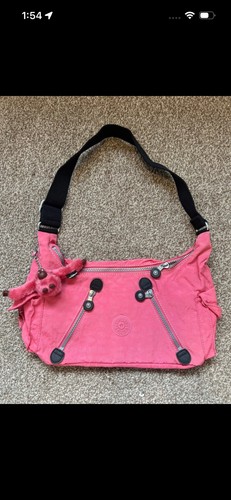 Pink kipling shoulder - pink, with