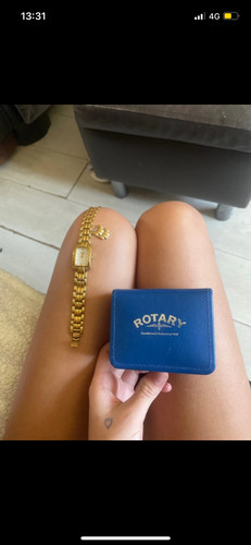 Gold rotary watch - watch,