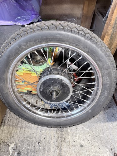 Bsa c15 rear wheel - bsa,