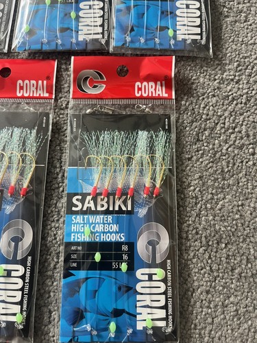 Packs sabiki 6hook size - x,