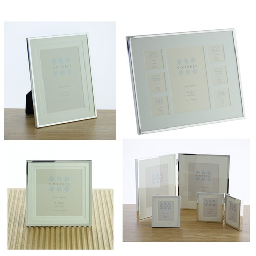 Silver plated photoframes with - plated,