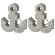 PAIR of Concrete Anchor