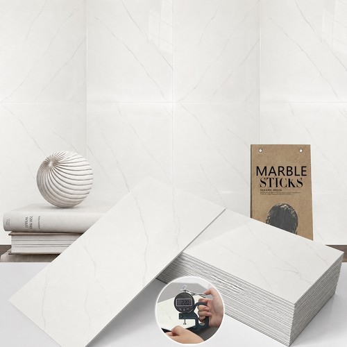 80x pvc marble tiles - marble, wall