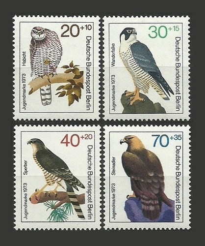 Germany berlin stamps - stamps, 1973