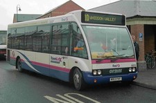 35mm negative of First Western National W813PAF Optare Solo