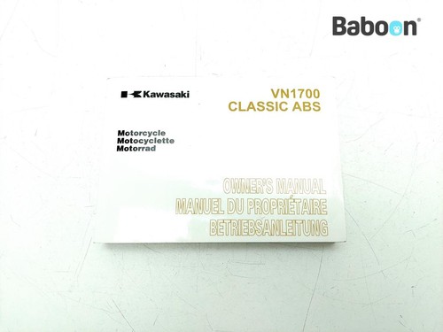 Owners manual kawasaki 1700 - owners,