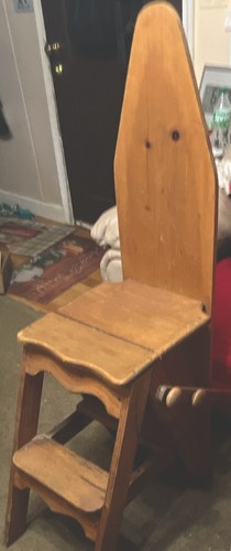 Vintage wood metamorphic chair - vintage,