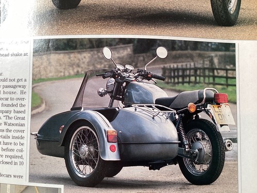 Watsonian sidecar combination - sidecar,