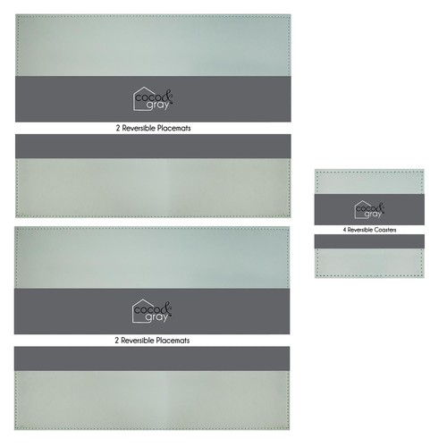 Reversible placemats table - placemats,