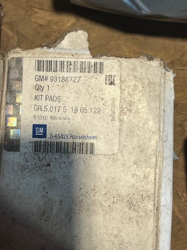 Genuine vauxhall rear - genuine,