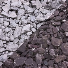 Plum slate chippings 40mm - chippings,