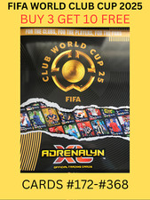 PANINI ADRENALYN XL FIFA CLUB WORLD CUP 2025 CARDS  #172 -#369 INC FOILS