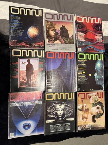 Omni magazine vintage - magazine,