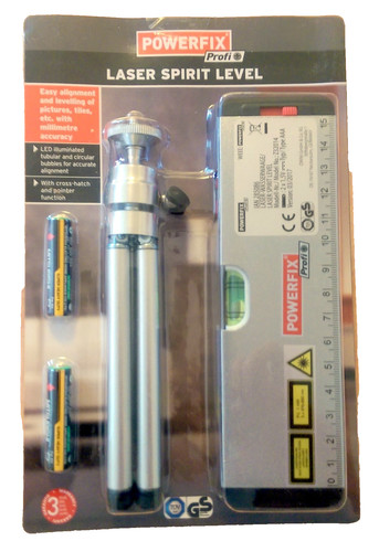 Powerfix laser spirit - spirit, level