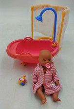 Baby Born Zapf Creation Miniature Baby Born Doll Toy Bath Time With Rubber Ducky