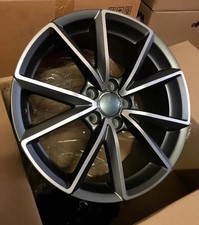 x4 19 Inch RS4-C Style Alloys GMF Et45 5x112 Audi TT A3 A4 A6 Vw Golf Caddy