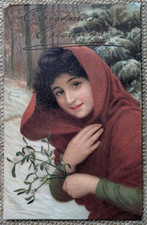 Christmas Woman Red Robe &