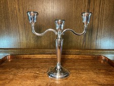 Sterling Silver Candelabra, 3