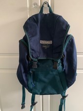 Karrimor Vista 20 navy and green back pack