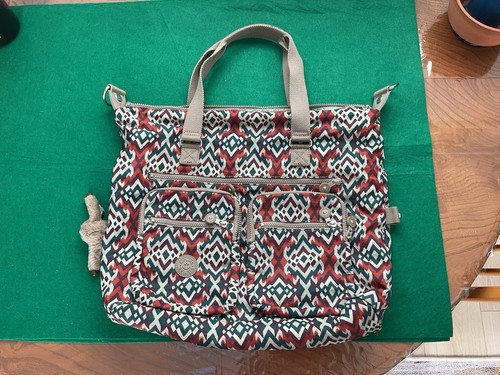 Kipling large red beige multi - red/beige,