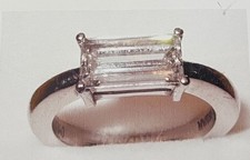 Stunning 1.5 carat Emerald cut